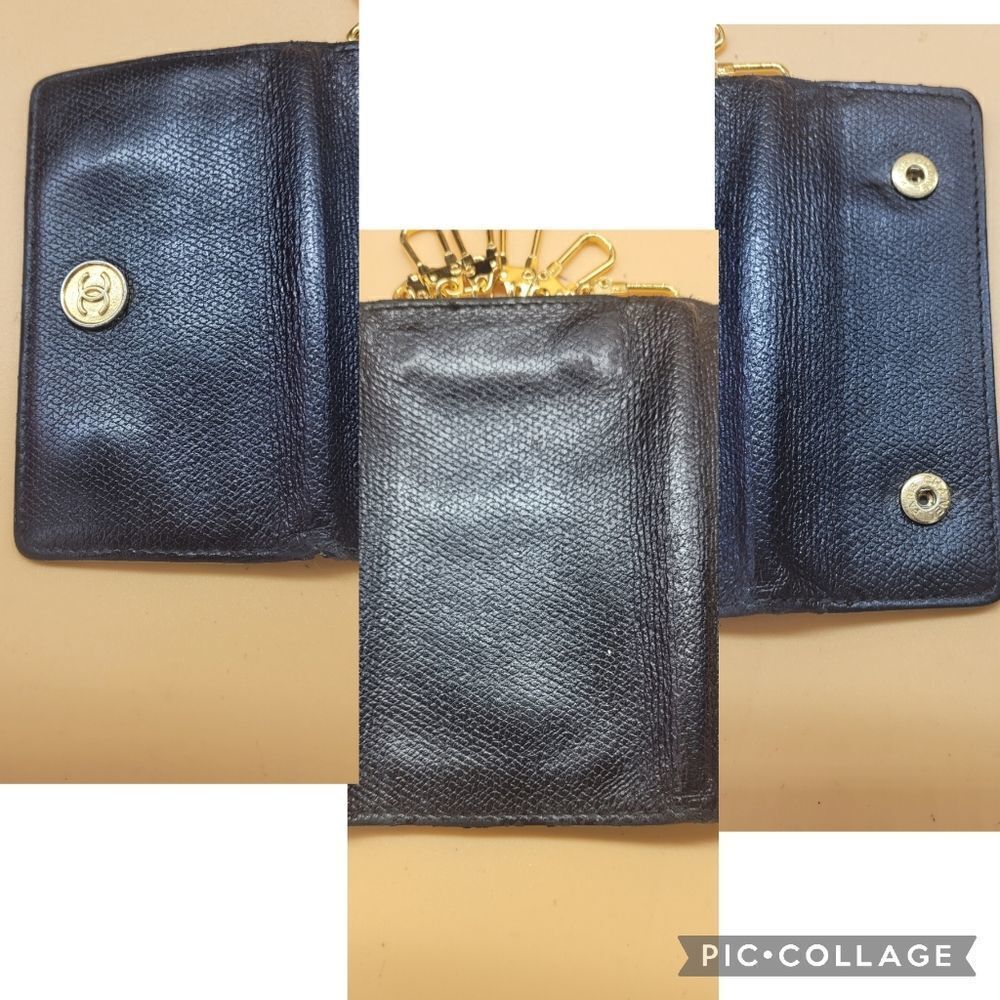 Authentic Chanel CC Logo Keycase - Picture 7 of 10